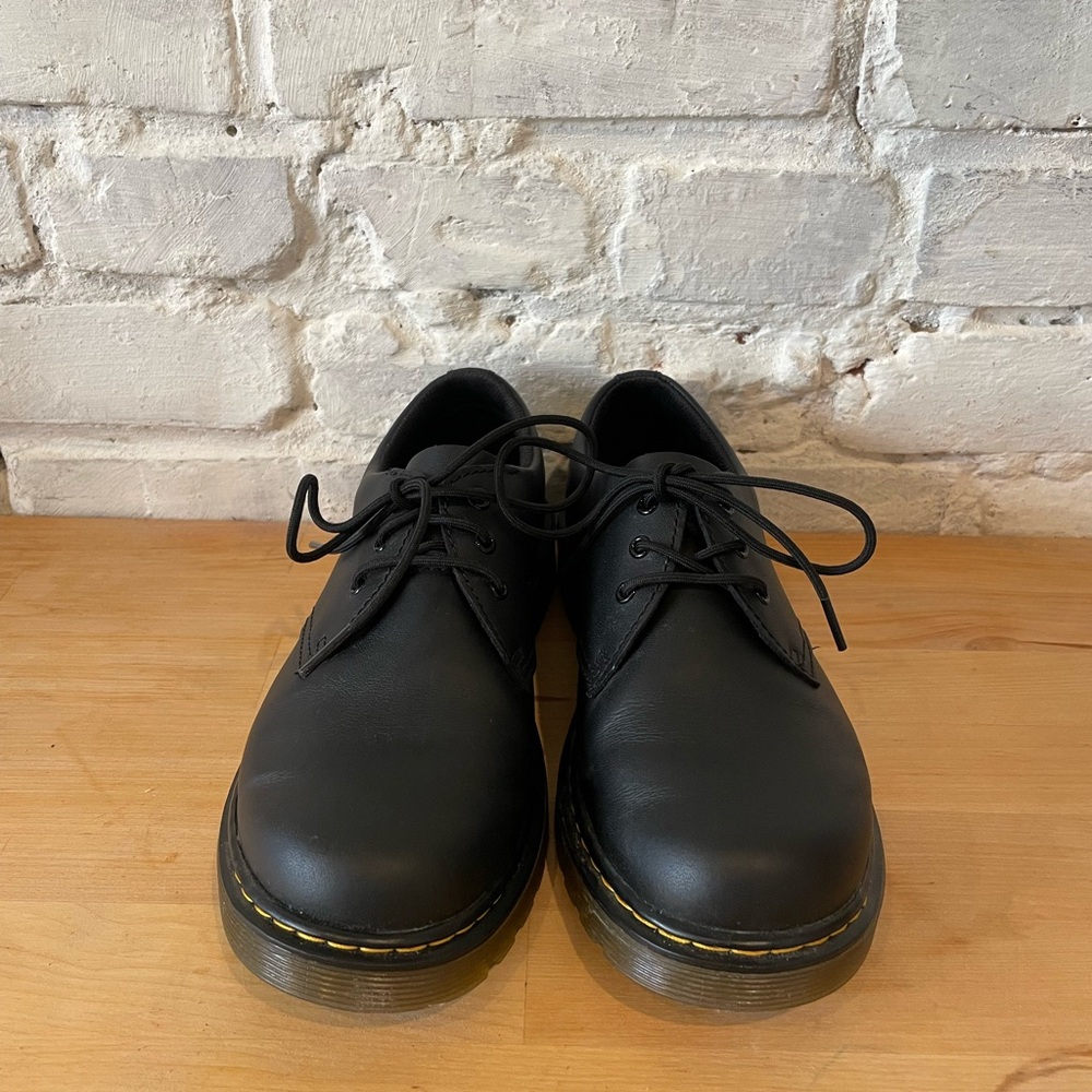 Dr. Martens Black Leather Youth Oxford UK4 EU37 - Picture 2 of 7
